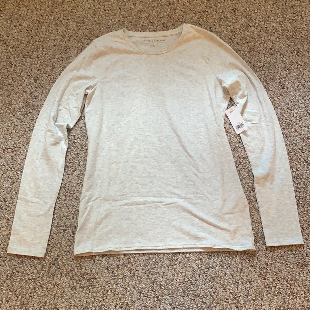 Banana republic long sleeve t shirt